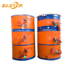 250X1740MM 220V 2000W Temperature Controller 200 Liter Industry Silicone Drum Oil Heater